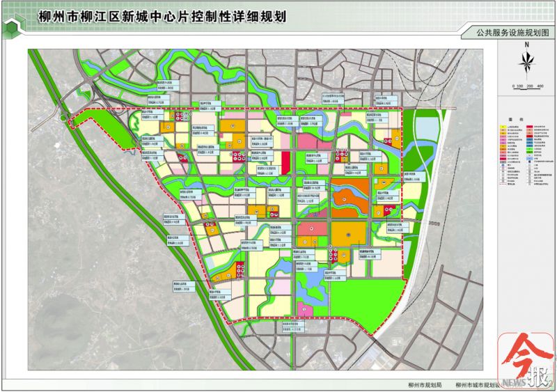柳江新城中心区规划有调整,要变成这样