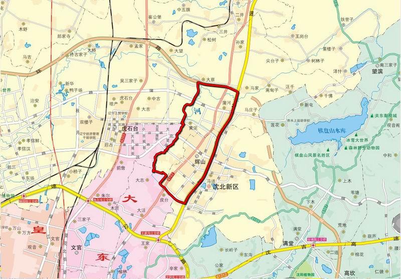 沈北新区道义东,虎石台等十个单元详细规划批前公告